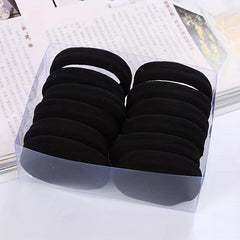 50pcs Solid Rubber Band Hair Rope Ponytail Hair Tie Hair Accessories