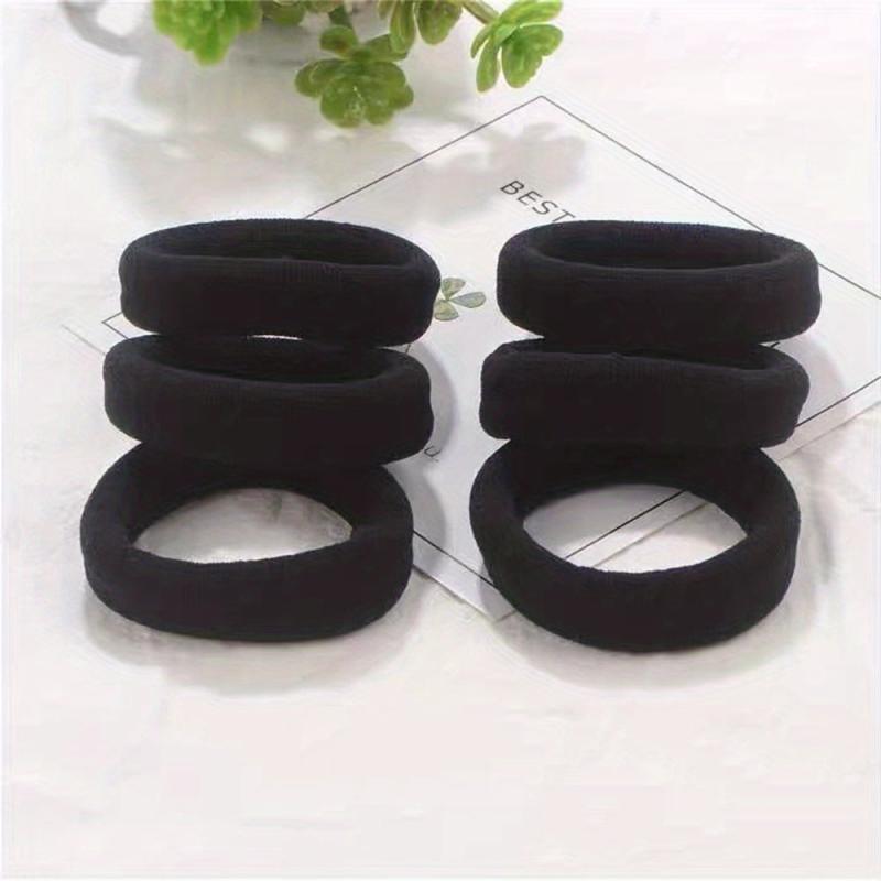 50pcs Solid Rubber Band Hair Rope Ponytail Hair Tie Hair Accessories