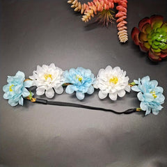 Beer Wreath Flower Hair Band Sweet Garland Headdress For Women Girls