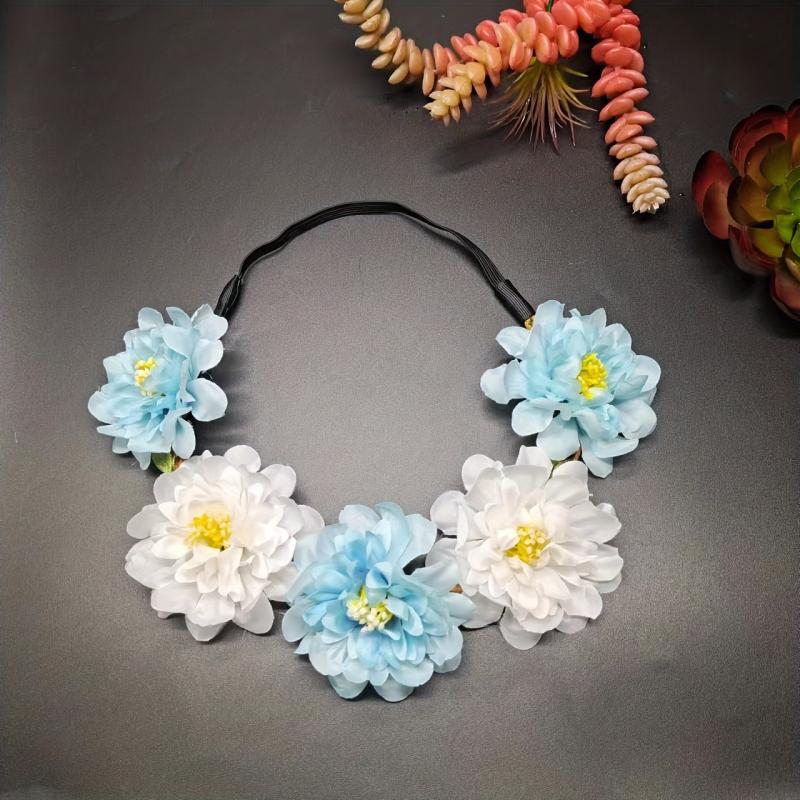 Beer Wreath Flower Hair Band Sweet Garland Headdress For Women Girls