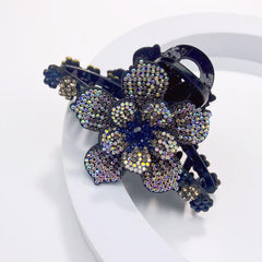 Vintage Rhinestone Hair Claw Large Shark Claw Hair Accessories