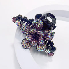 Vintage Rhinestone Hair Claw Large Shark Claw Hair Accessories
