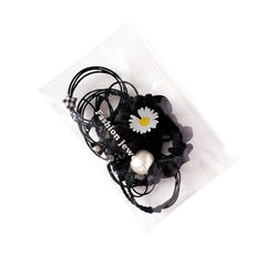 10pcs Girls Hair Tie Small Elastic Hair Bands Ponytail Holder