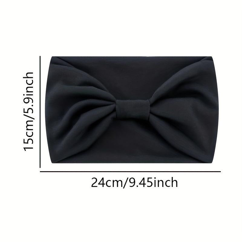 Solid Headband Elastic Wide Cloth Headband For Sports Yoga Daily Use