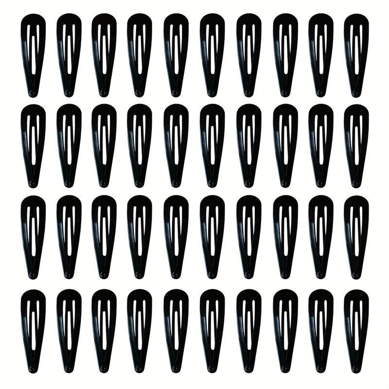 20pcs Solid Hair Clips Hair Snap Clip Non Slip Hair Decoration Accessories