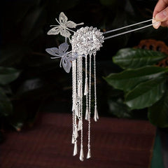 Butterfly Shape Hairpin U shaped Hairpin With Tassel Hair Accessories