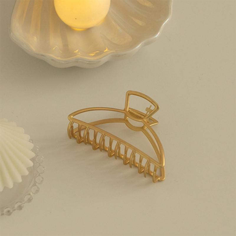 Hollow Hair Claw Half Bun Hairpins For Thick Hair