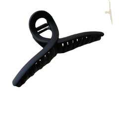 4pcs Matte Hair Claw Large Shark Claw Ponytail Holder Hair Accessories
