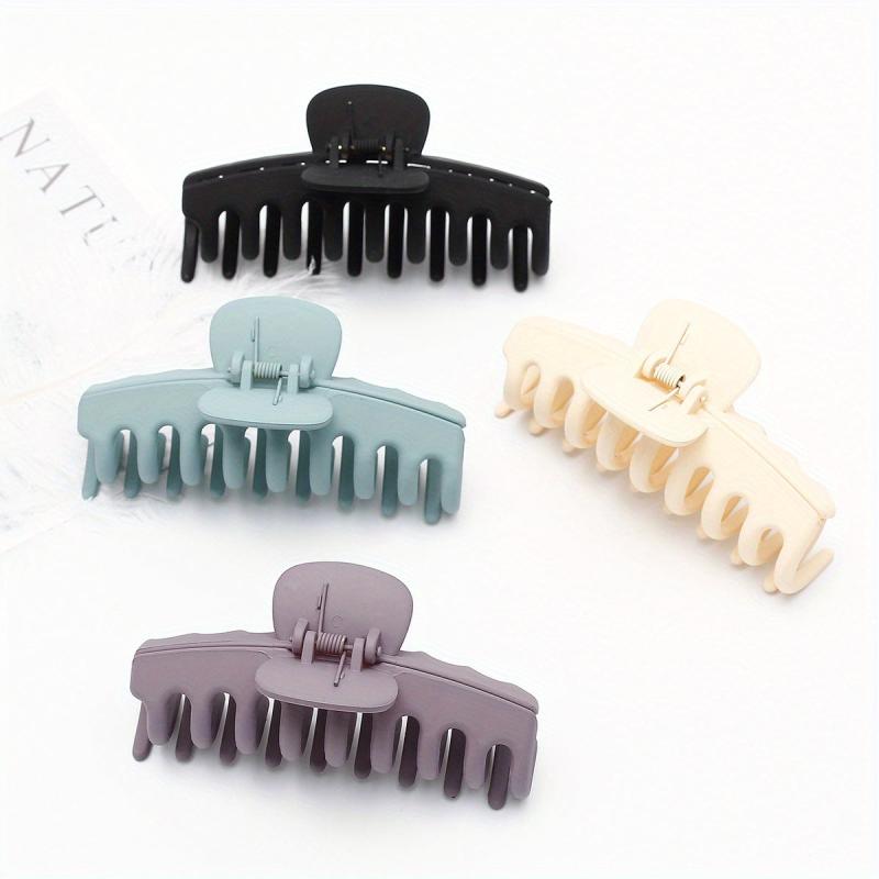 Matte Hair Claw Clip Large Hair Clip For Thick Long Curly Hair Women Girls