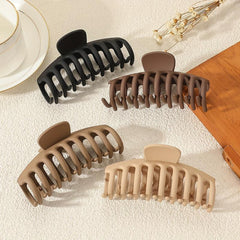 Matte Hair Claw Clip Large Hair Clip For Thick Long Curly Hair Women Girls