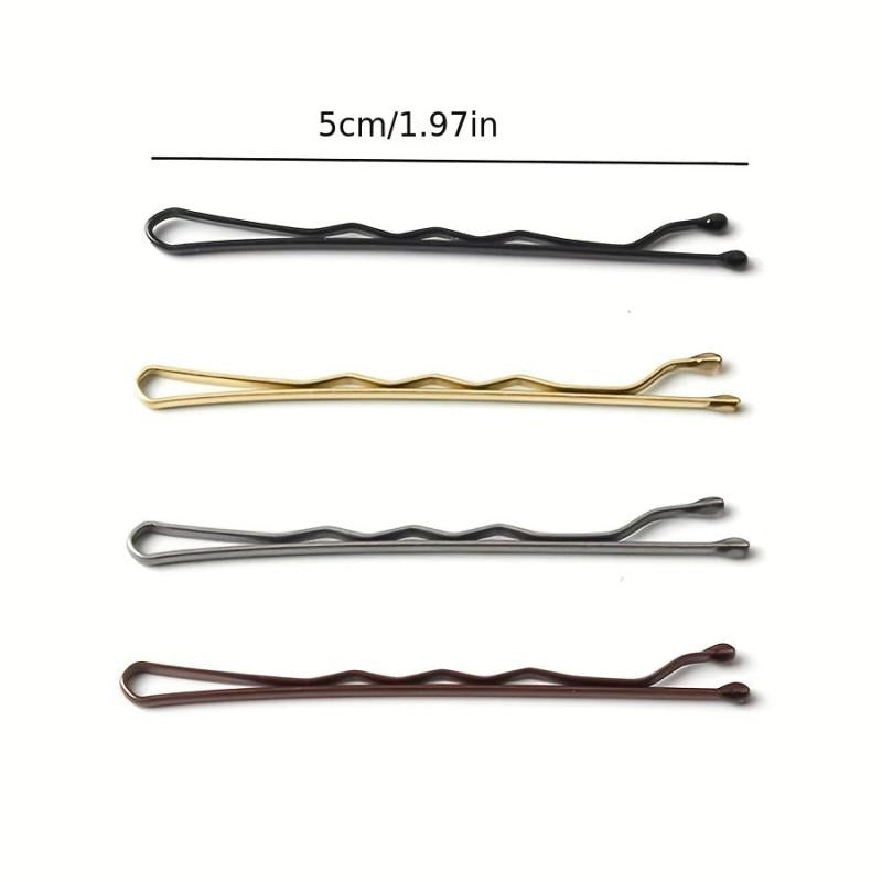 50 Mixed Metal Hair Clips Hair Pin for Women Girls Braids Bangs
