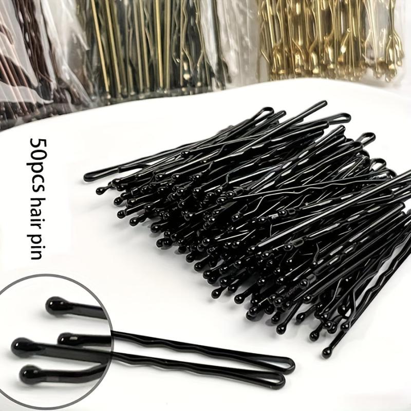 50 Mixed Metal Hair Clips Hair Pin for Women Girls Braids Bangs