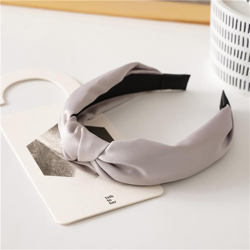 Wide Fabric Hairband French Stretch Headband Hair Accessories