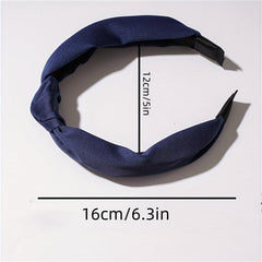 Wide Fabric Hairband French Stretch Headband Hair Accessories