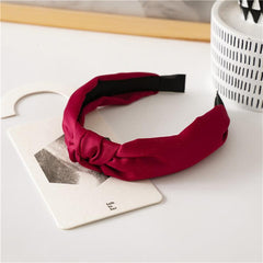 Wide Fabric Hairband French Stretch Headband Hair Accessories