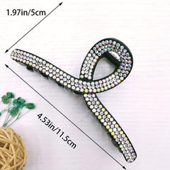 Rhinestone Hair Claw Non Slip Hair Clips Women Hair Accessories
