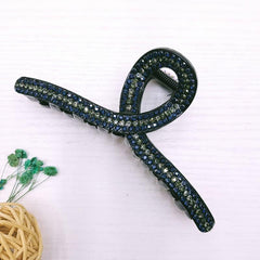 Rhinestone Hair Claw Non Slip Hair Clips Women Hair Accessories