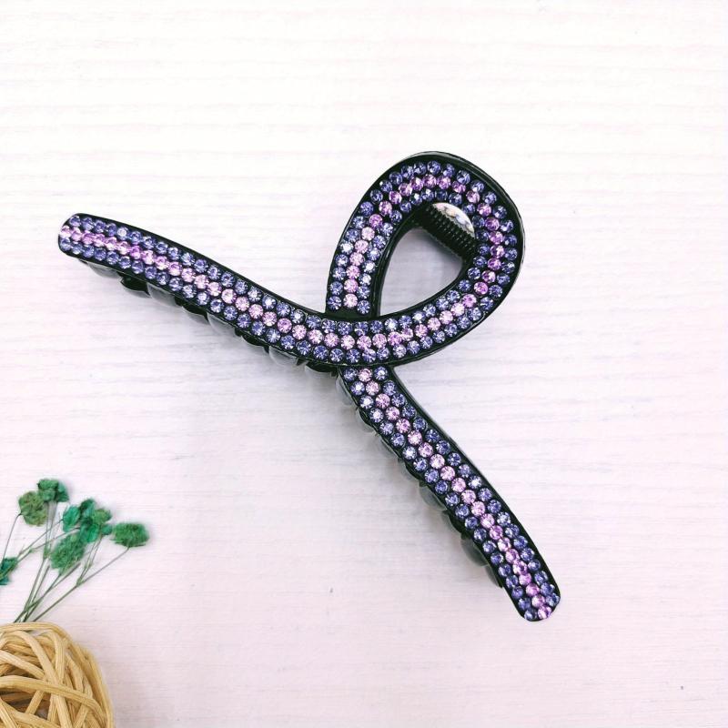 Rhinestone Hair Claw Non Slip Hair Clips Women Hair Accessories