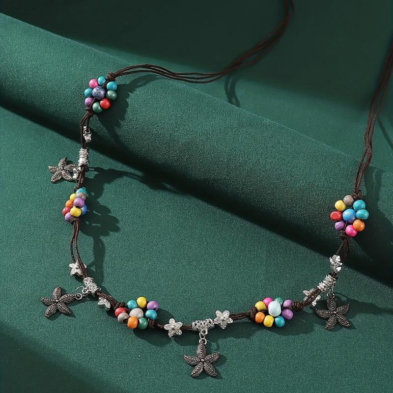 Boho Ocean Series Hair Band with Metal Starfish