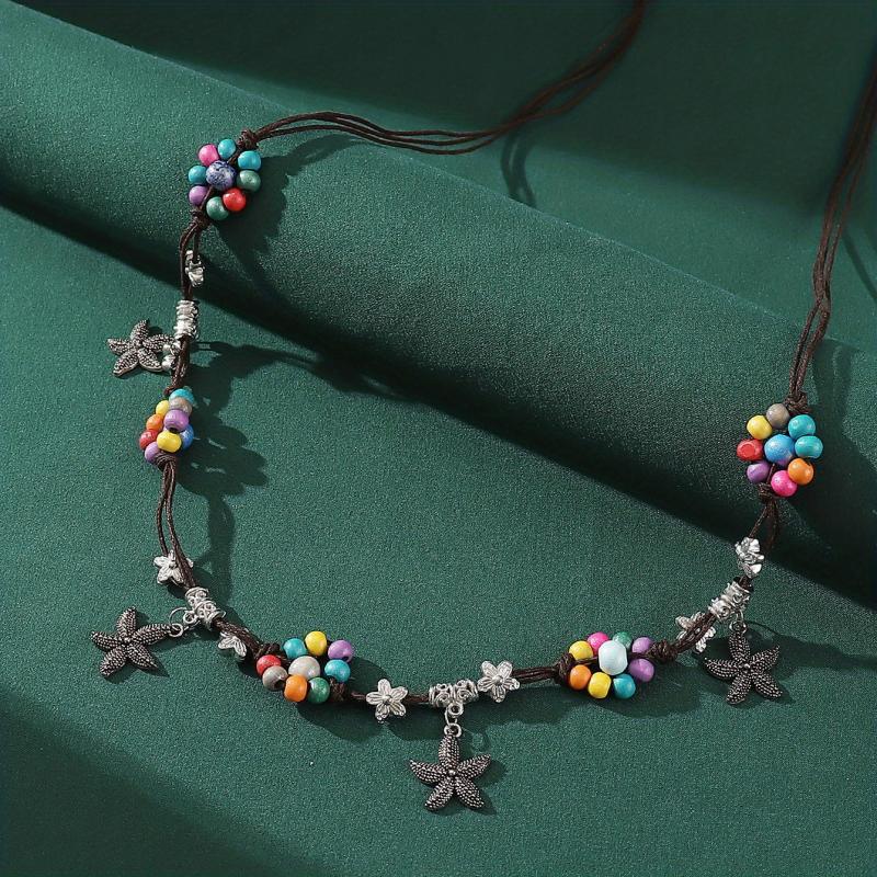 Boho Ocean Series Hair Band with Metal Starfish