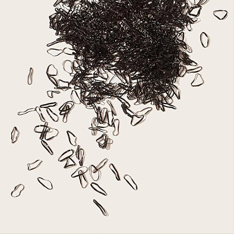 500pcs Girl's Small Elastic Hair Bands Ponytail Holder