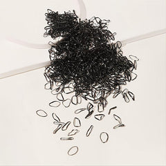 500pcs Girl's Small Elastic Hair Bands Ponytail Holder