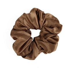 Satin Scrunchies Hairband Glossy Elastic Multicolor Hair Band