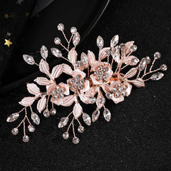 Floral Bridal Hair Comb Wedding Hair Accessory