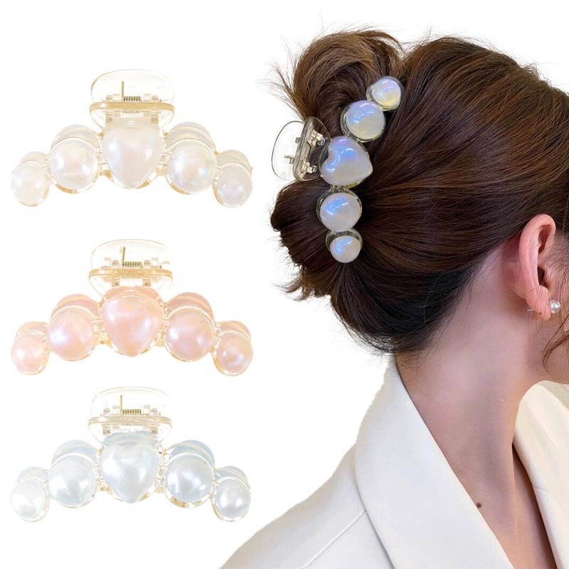 Women's Sweet Acrylic Shark Claw Hair Claw