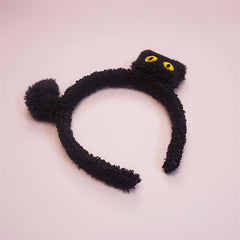 Cat Headband Girl's Cartoon Hair Clasp Little Cat Headband For Christmas