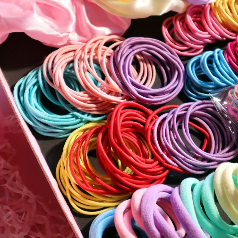 Hair Accessories Set Rubber Band Hair Tie Scrunchie Set