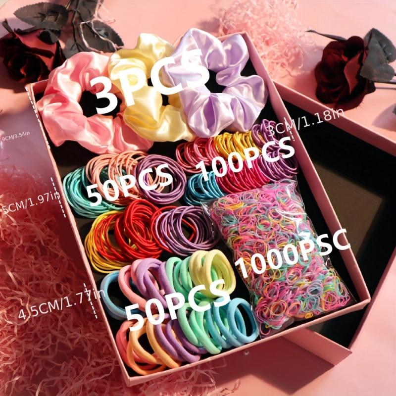 Hair Accessories Set Rubber Band Hair Tie Scrunchie Set