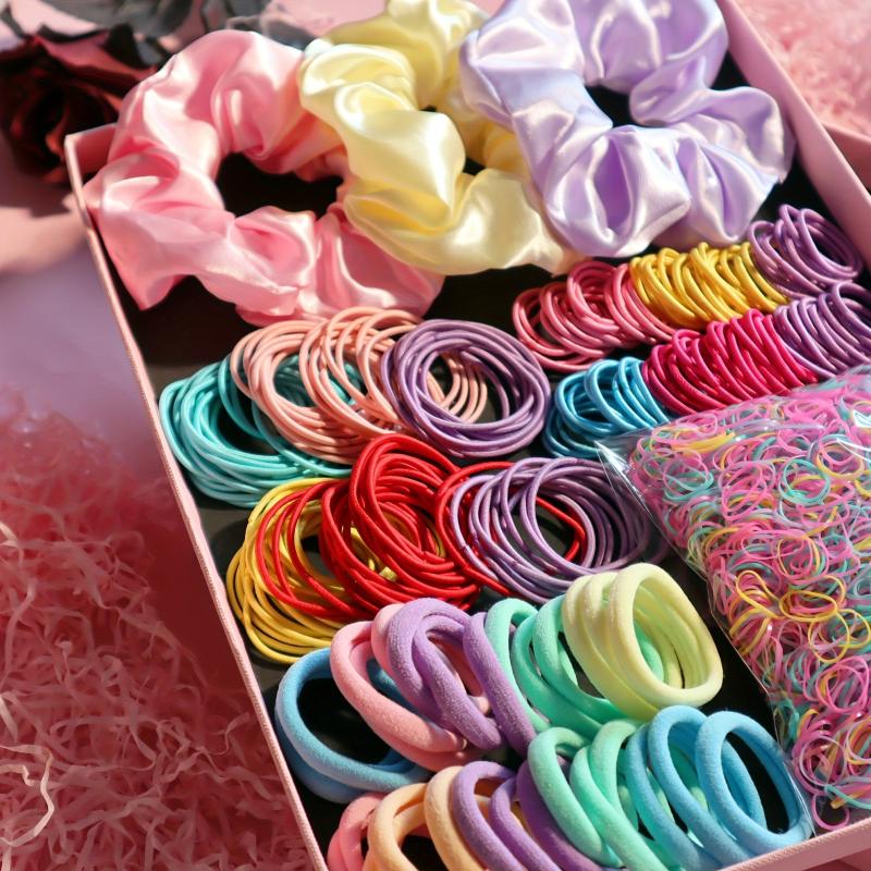 Hair Accessories Set Rubber Band Hair Tie Scrunchie Set