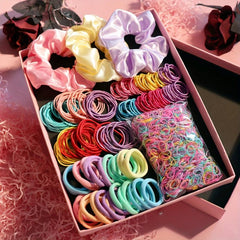 Hair Accessories Set Rubber Band Hair Tie Scrunchie Set