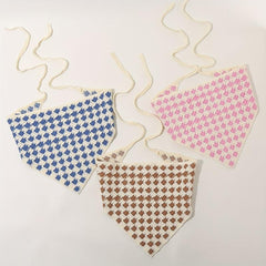 Crochet Triangle Sweet Head Scarf Weaving Headband