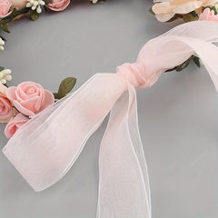 Fabric Garland Headwear Lace Flower Headband Summer Beach Headdress