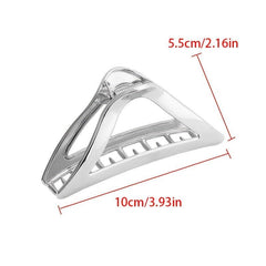 Alloy Triangular Hair Claw Clip Strong Hold Grip Hair Jaw Clip