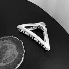 Alloy Triangular Hair Claw Clip Strong Hold Grip Hair Jaw Clip