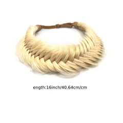 Braided Hair Band 9 Strands Wig Headband Synthetic Wig Hair Accessories