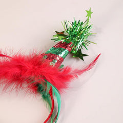 1pc Christmas Hat Headband Festive Party Costume Accessory
