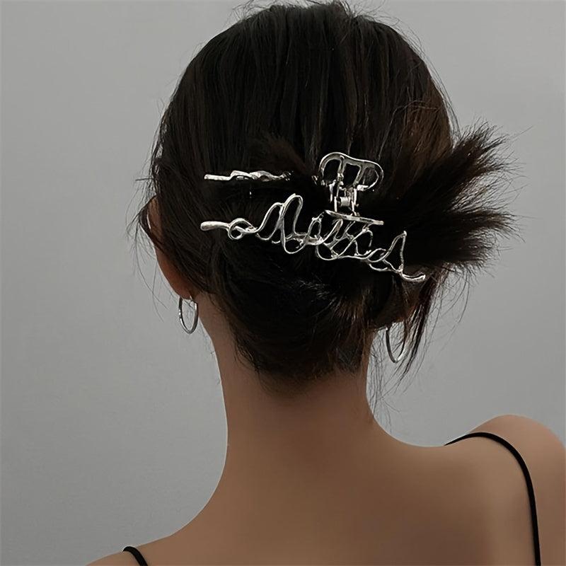 Solid Hair Claw Clip For Women Girls Hair Accessories