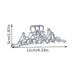 Solid Hair Claw Clip For Women Girls Hair Accessories