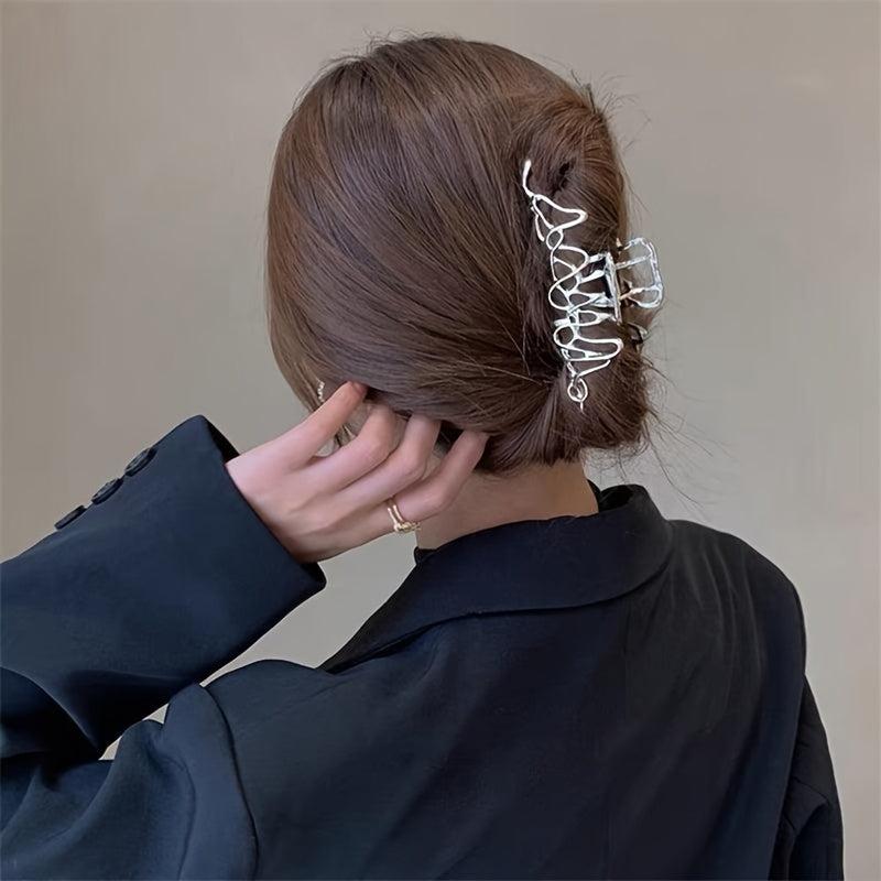 Solid Hair Claw Clip For Women Girls Hair Accessories