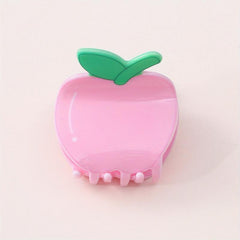 Acrylic Fruit Shape Hair Claw Non-slip Hair Accessories