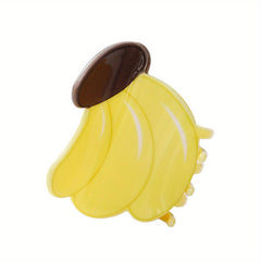 Acrylic Fruit Shape Hair Claw Non-slip Hair Accessories