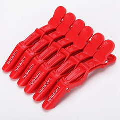 6pcs Hairdressing Clips Hair Salon Barrette Holding Tool