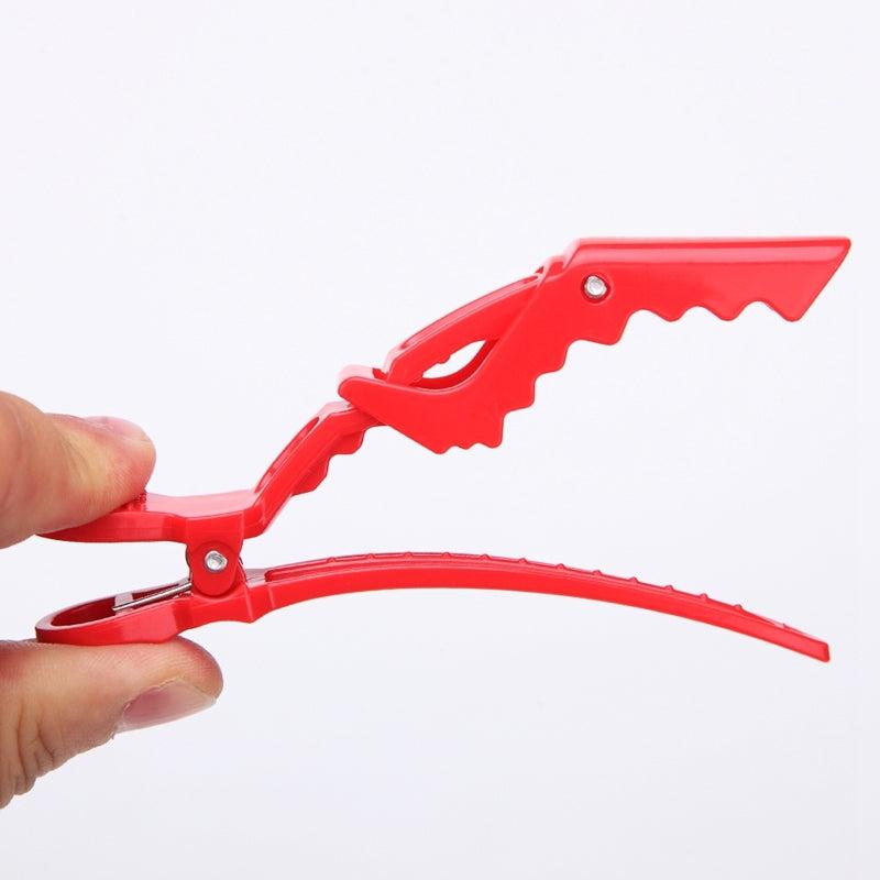 6pcs Hairdressing Clips Hair Salon Barrette Holding Tool