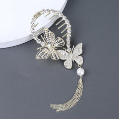 Vintage Metal Hair Clips Peacock Hairpin Charm Hairpiece Jewelry for Women