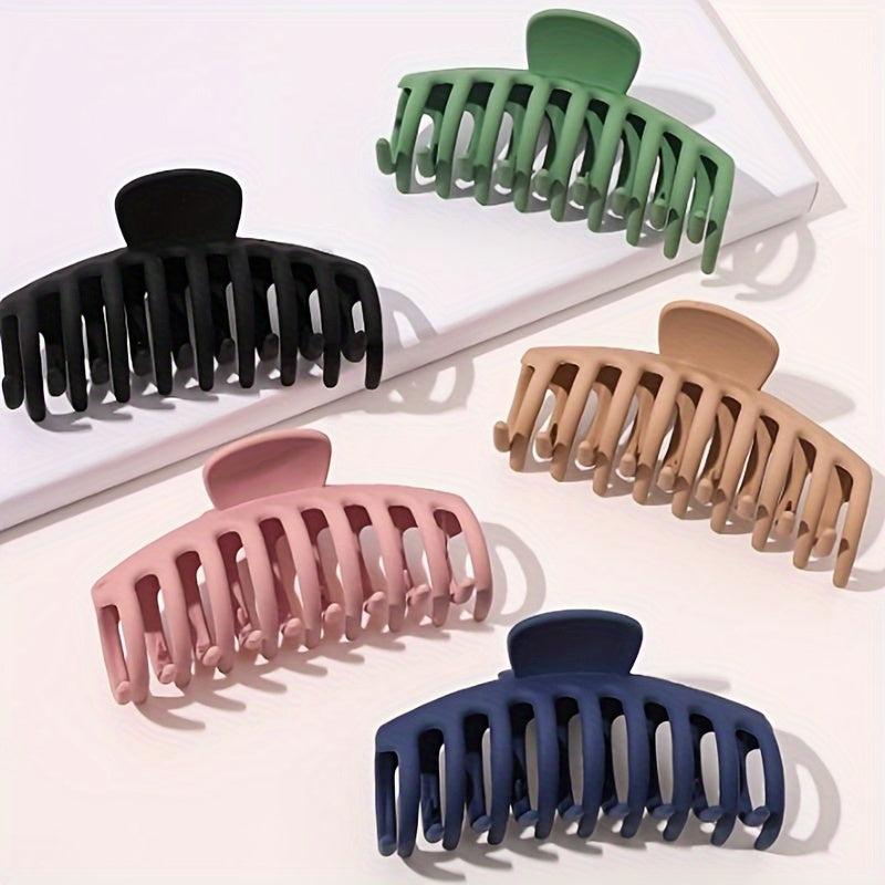 Matte Shark Claw Ponytail Holder Hair Accessories For Women