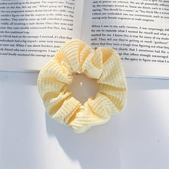 Retro Fabric Hair Tie Fat Scrunchie Head Rope Hair Accessories